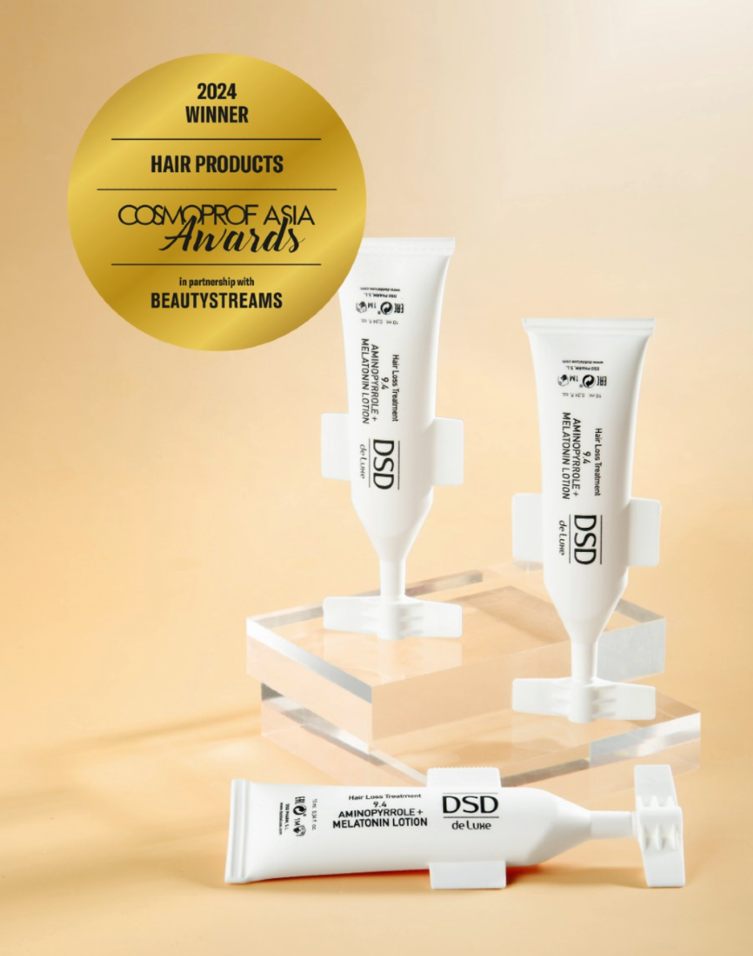 DSD De Luxe 9.4 Aminopyrrole + Melatonin Lotion Nourishing Hair Lotion against Hair Loss