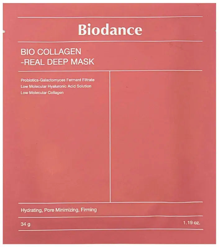 Biodance BIO-COLLAGEN REAL DEEP MASK 未開封 Biodance Bio Collagen Real Deep Mask 34g (1.19oz) USA