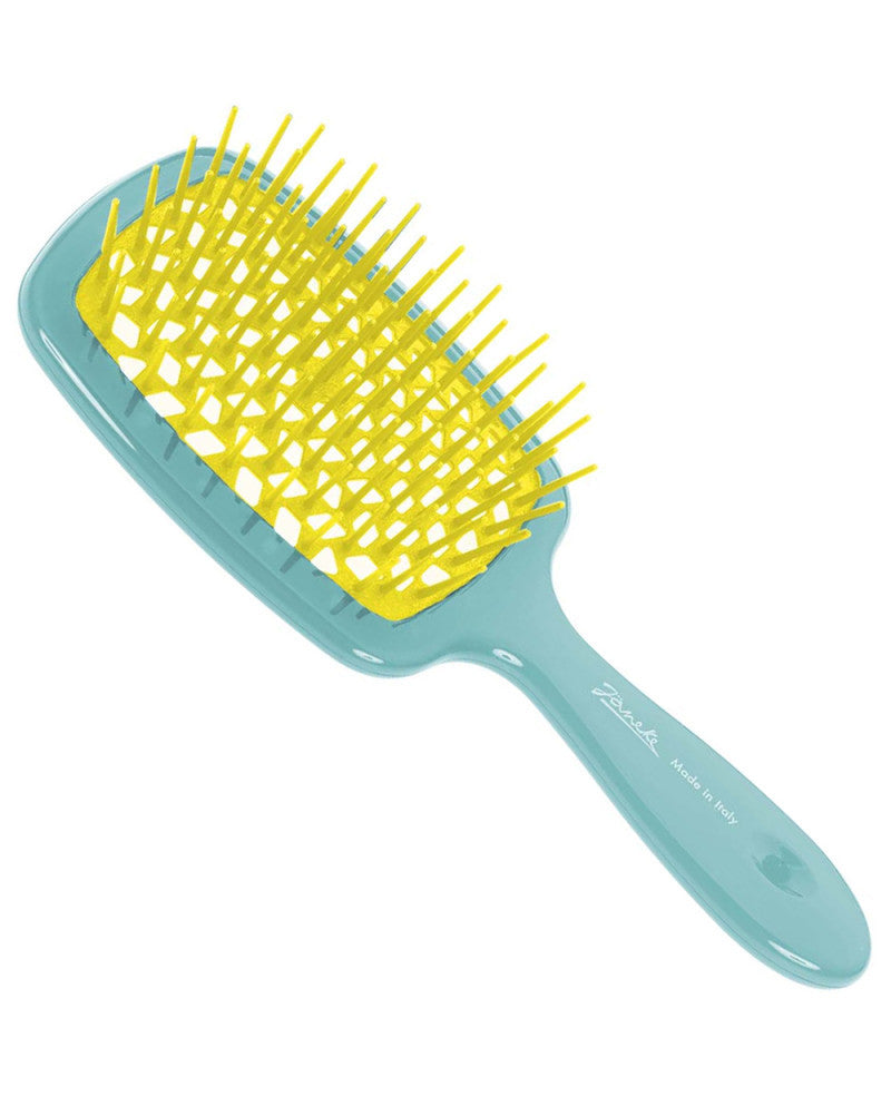 Janeke Superbrush Tourquoise and Yellow color